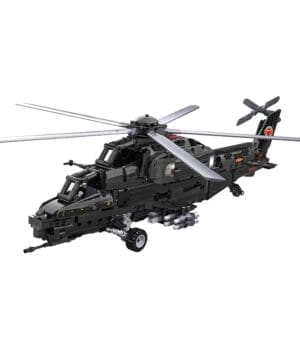 C61005W - Apache Style Attack Helicopter / Blocks