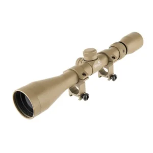 Lancer Tactical 3-9 x 40 with Ris mount scope - Tan (CA-408T)